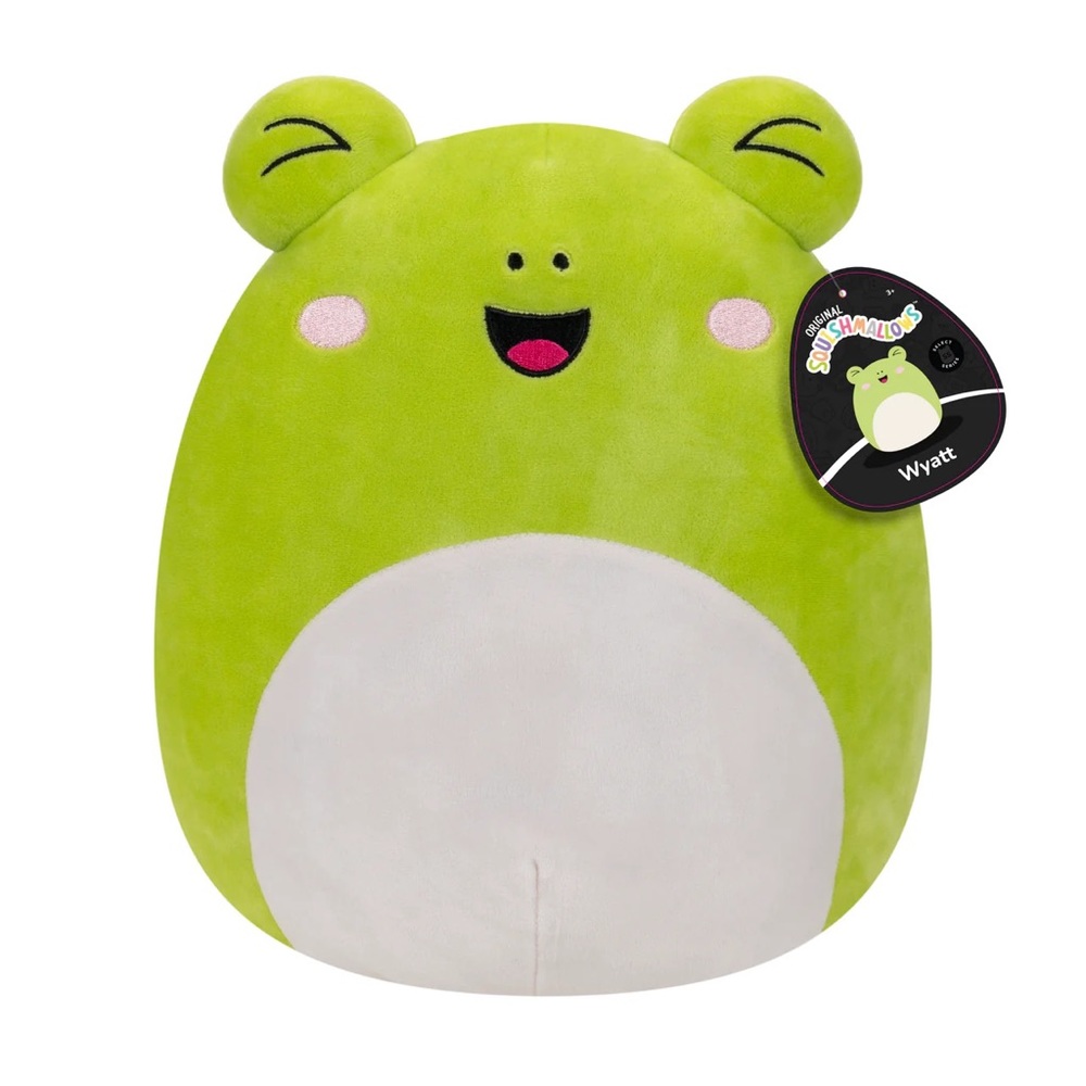 NWT 12” Wyatt the Winking Frog Squishmallow-Select Series